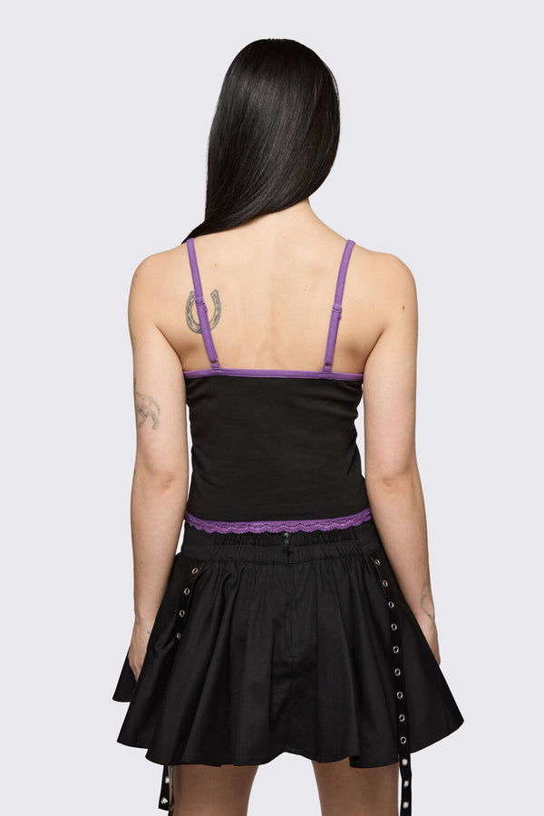Dangerfield - Spectre Lace Tank - black