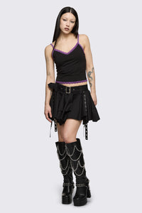 Dangerfield - Round & Round Skort - black
