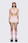 Dangerfield - Broken Rollercoaster Bikini Bloomer - pink-cream