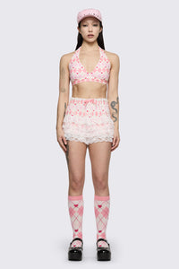 Dangerfield - Broken Rollercoaster Bikini Bloomer - pink-cream