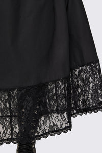 Dangerfield - Curve Spectre Midi Skirt - black