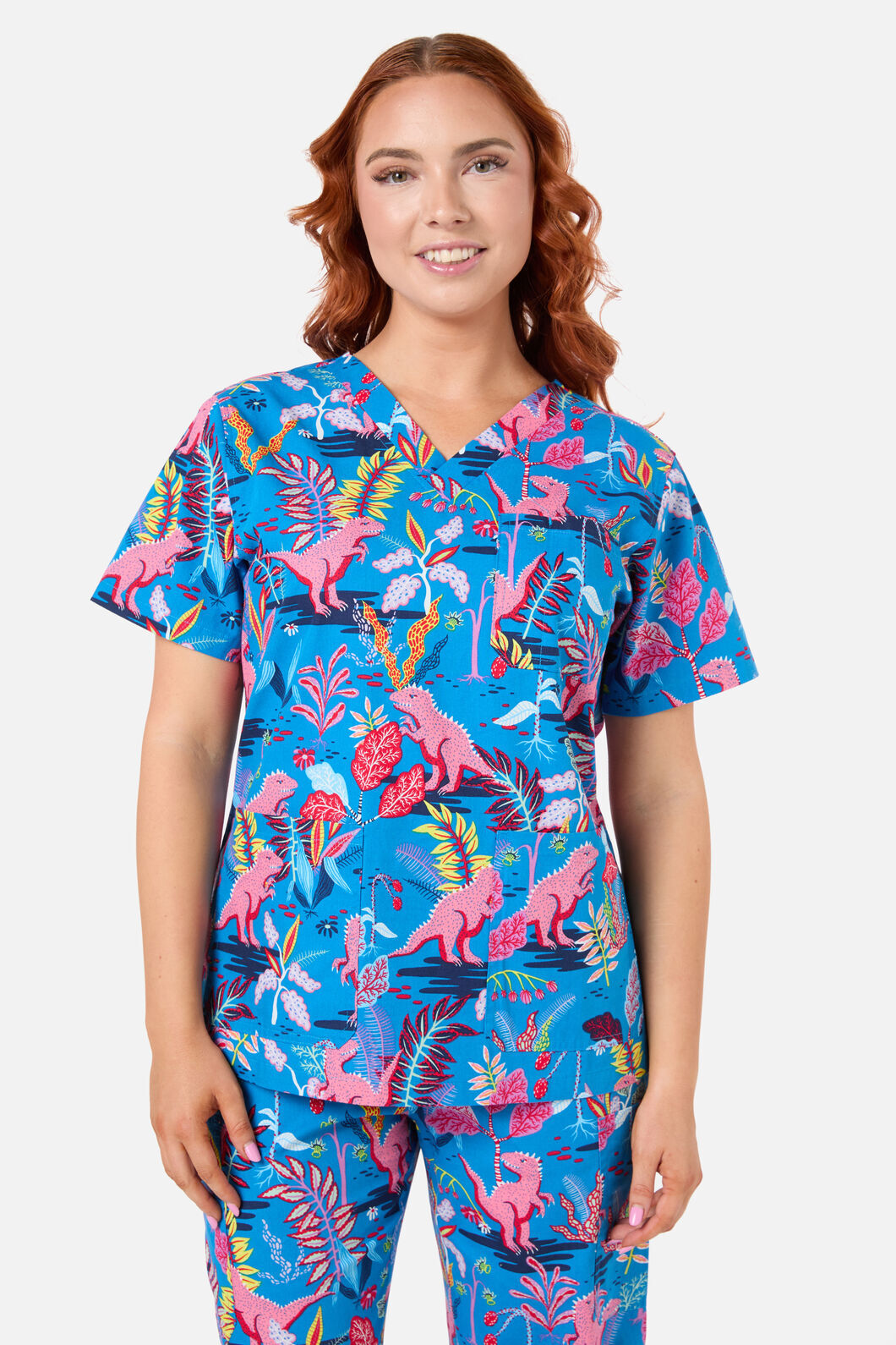 Scrubs With Love - Dino Forest Scrub set - multi