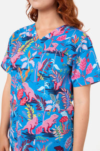 Scrubs With Love - Dino Forest Scrub set - multi