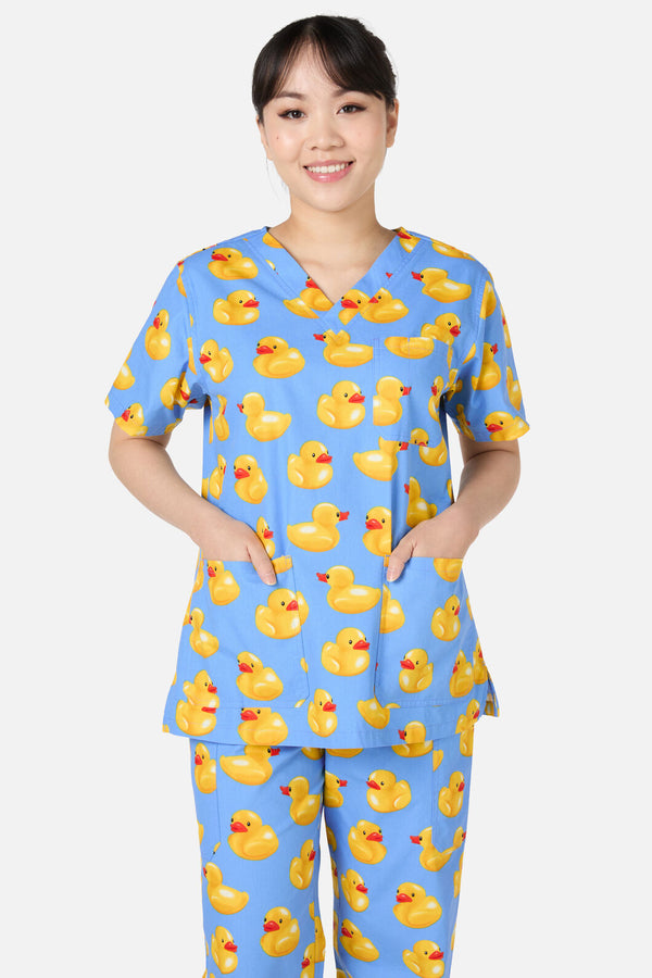 Scrubs With Love - Rubber Ducky Scrub - multi