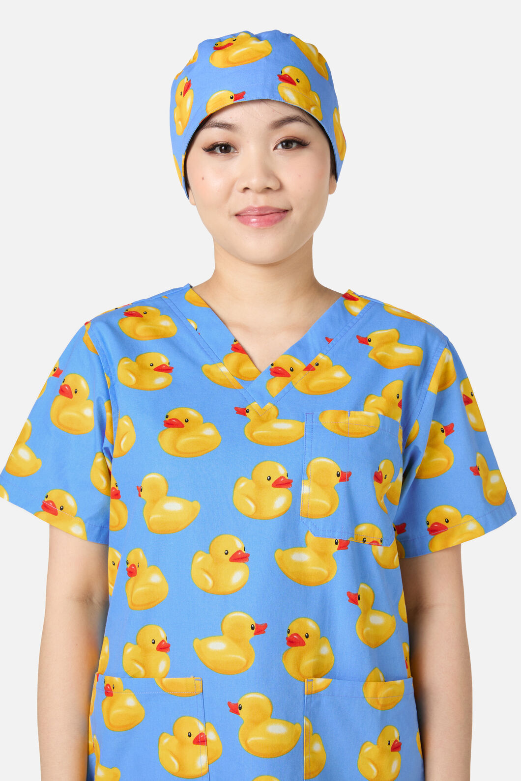 Scrubs With Love - Rubber Ducky Scrub Hat - multi