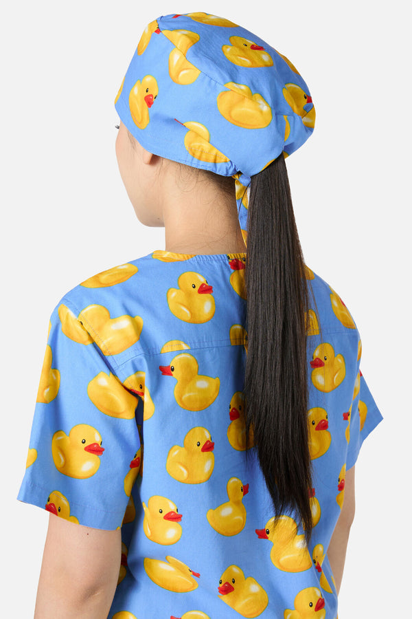Scrubs With Love - Rubber Ducky Scrub Hat - multi