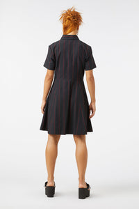 Dangerfield - Impossible Things Pin Stripe Dress - black