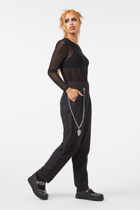 Dangerfield - Impossible Things Pin Stripe Pant - black