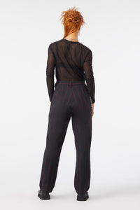 Dangerfield - Impossible Things Pin Stripe Pant - black
