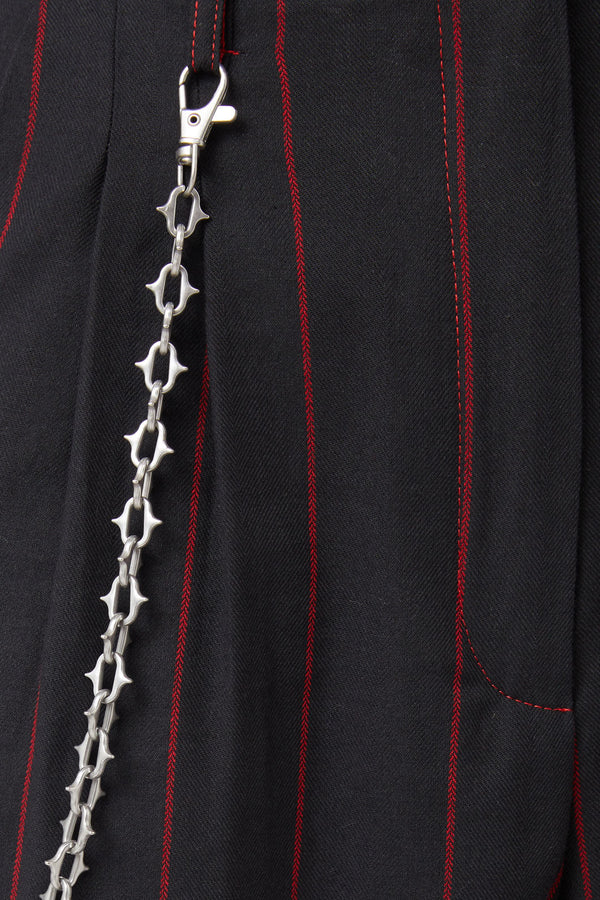 Dangerfield - Impossible Things Pin Stripe Pant - black