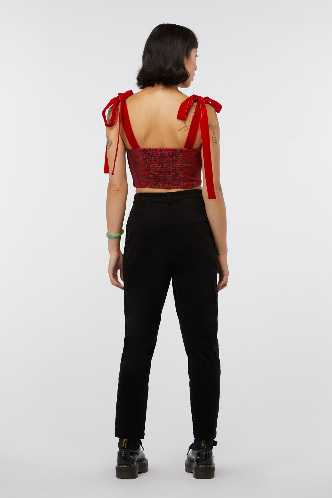 Dangerfield - Queenie Top - red