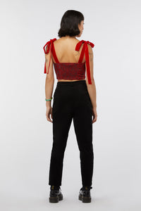 Dangerfield - Queenie Top - red