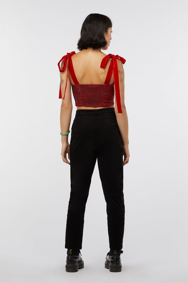 Dangerfield - Queenie Top - red
