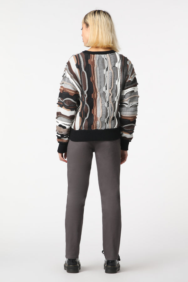 Dangerfield - Corpse Textured Knit - cream-multi