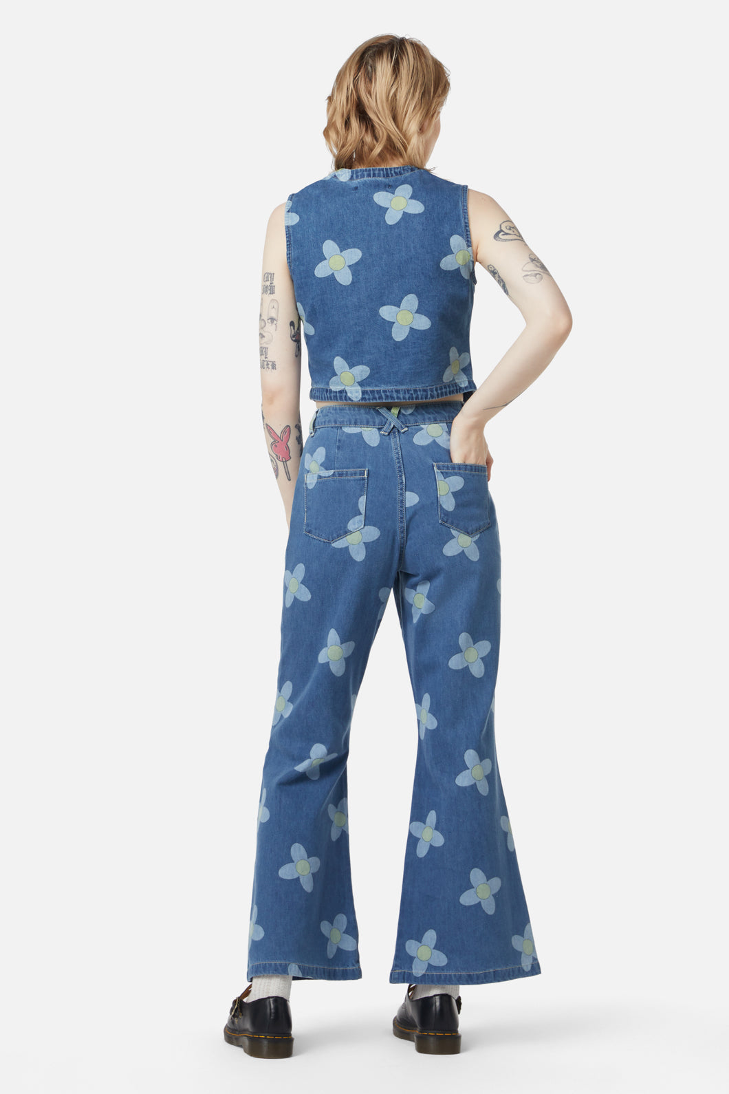 Dangerfield - Daisy Do Vest - blue