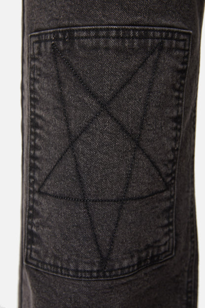 Dangerfield - The Astral Wide Leg Jeans - black