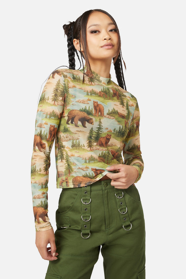 Dangerfield - Beary Cute Top - multi