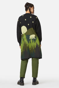 Dangerfield - Landscape Cardigan - multi