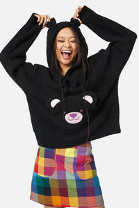 Dangerfield - Beary Cute Knit - black