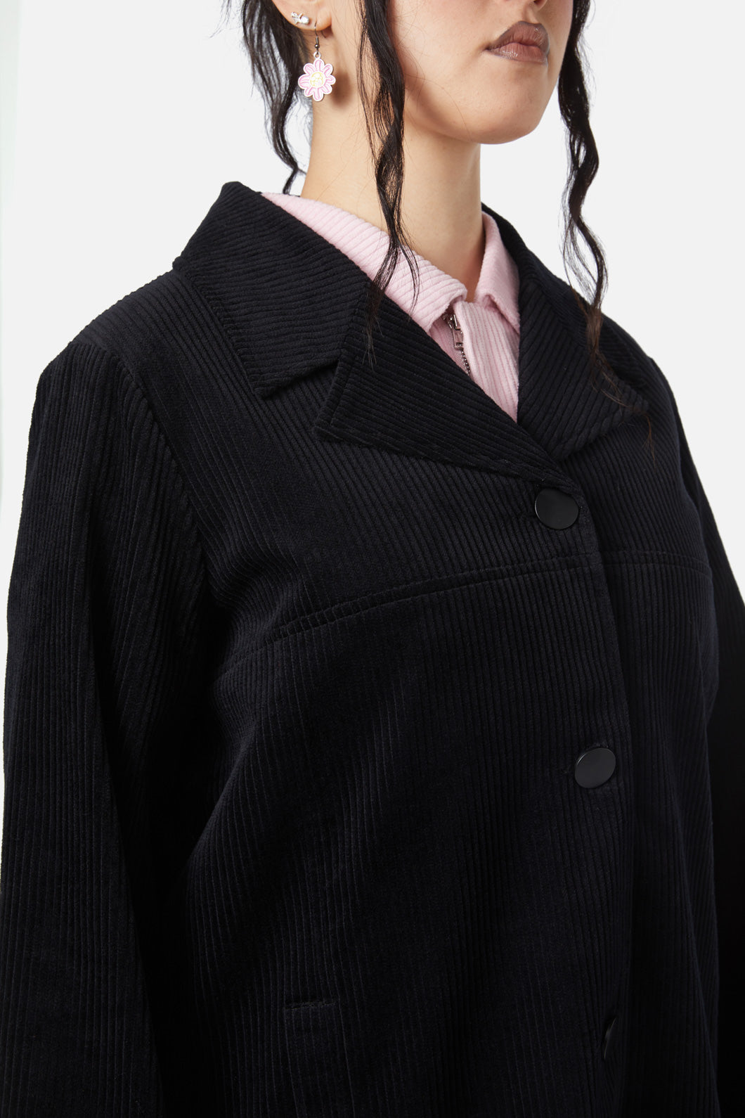 Dangerfield - Dolly Cord Jacket - black