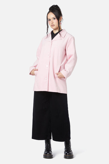 Dangerfield - Dolly Cord Jacket - pink
