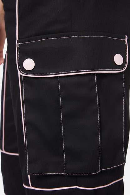 Dangerfield - Bebe Cuffed Cargo - black