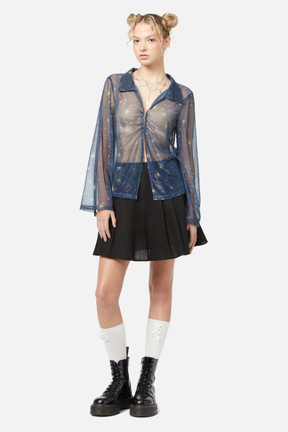 Dangerfield - Starlight Blouse - navy