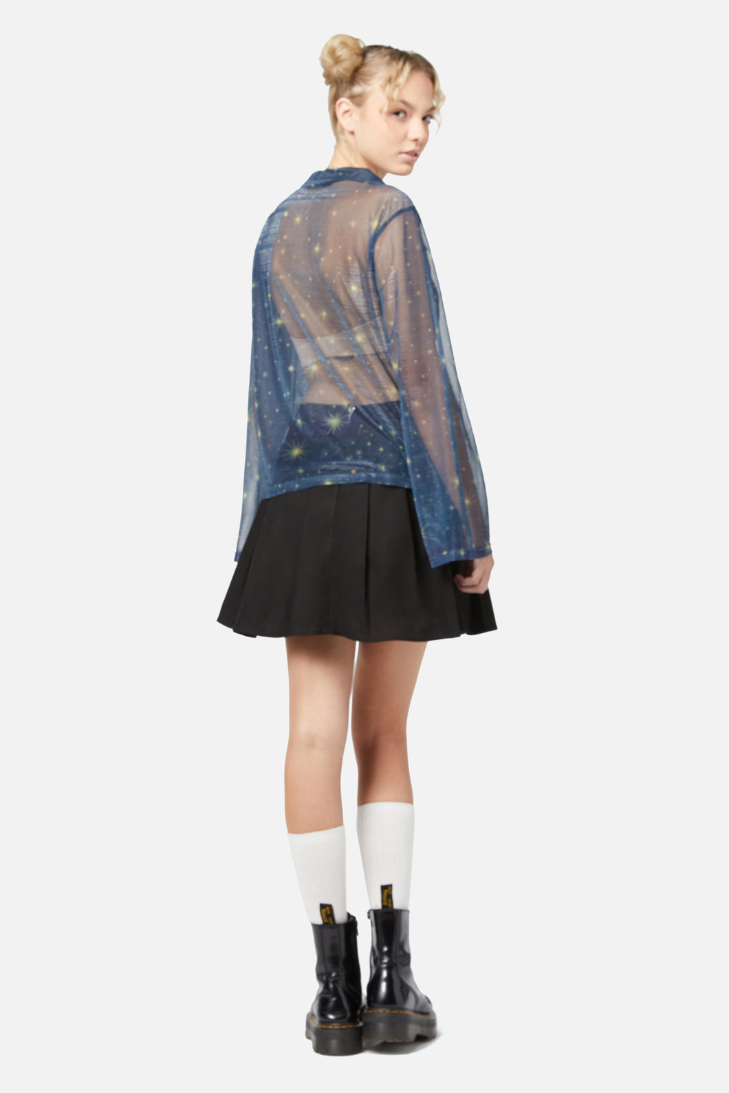 Dangerfield - Starlight Blouse - navy
