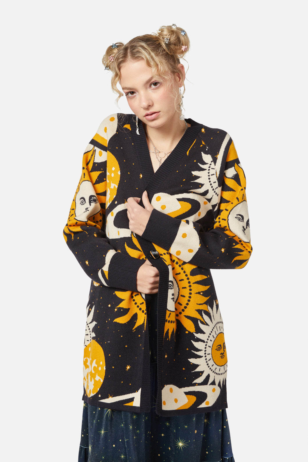 Dangerfield - Moonlit Cardi - navy