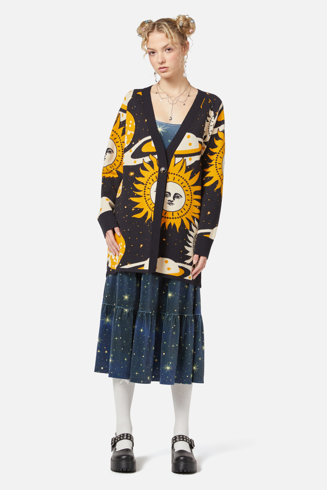 Dangerfield - Moonlit Cardi - navy