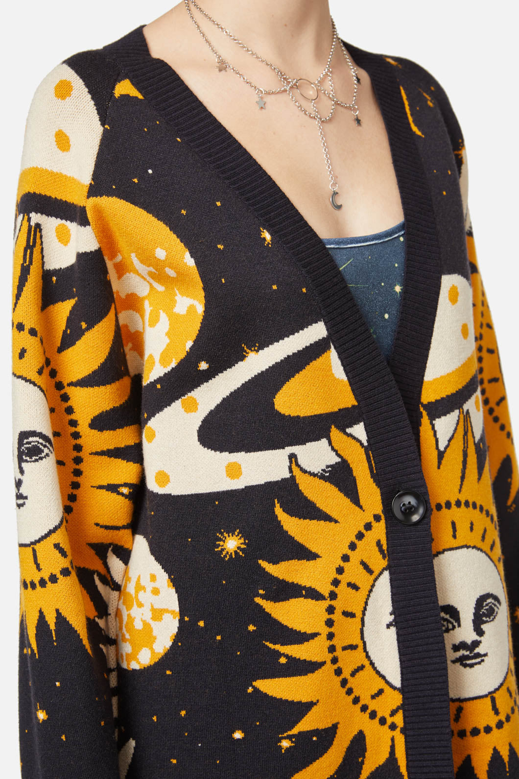 Dangerfield - Moonlit Cardi - navy