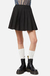 Dangerfield - Basic Starlight Pleated Skirt - black