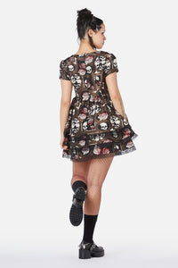 Dangerfield - Requiem Brocade Dress - multi
