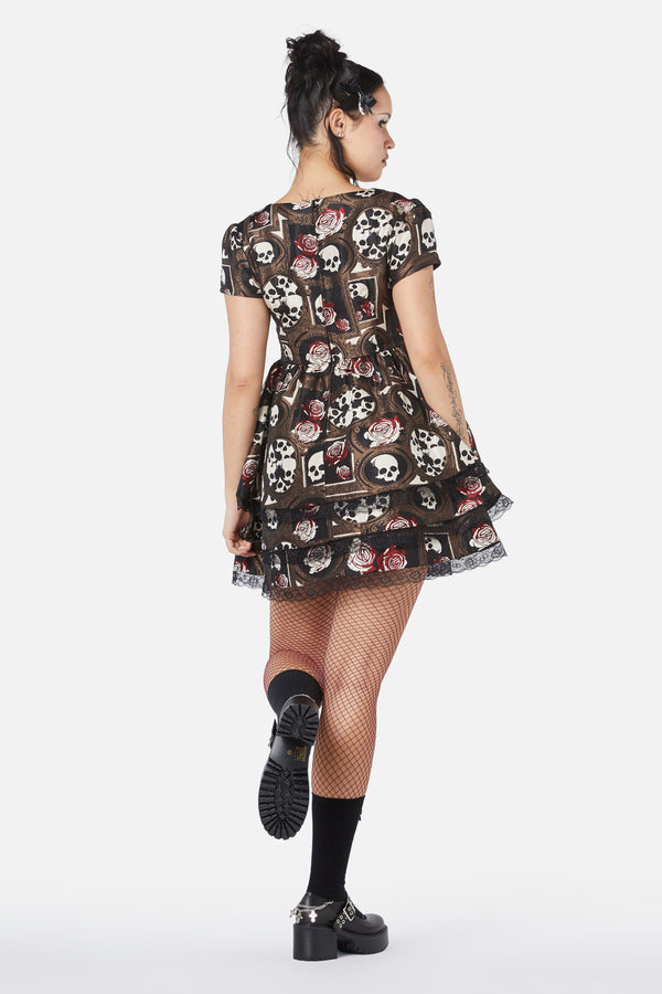 Dangerfield - Requiem Brocade Dress - multi