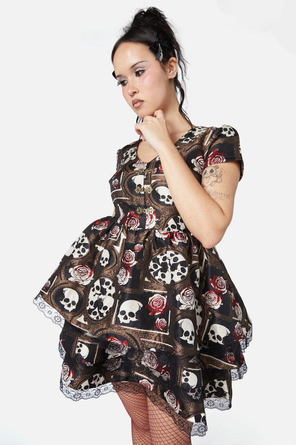 Dangerfield - Requiem Brocade Dress - multi