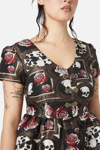 Dangerfield - Requiem Brocade Dress - multi
