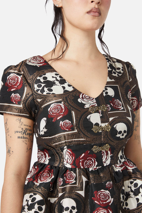 Dangerfield - Requiem Brocade Dress - multi