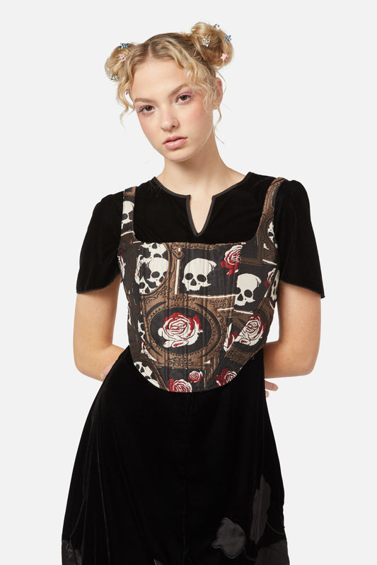 Dangerfield - Requiem Brocade Corset - multi