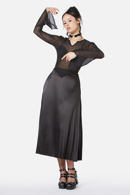 Dangerfield - Elegy Mesh Top - black