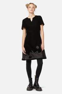 Dangerfield - Still Life Velvet Dress - black