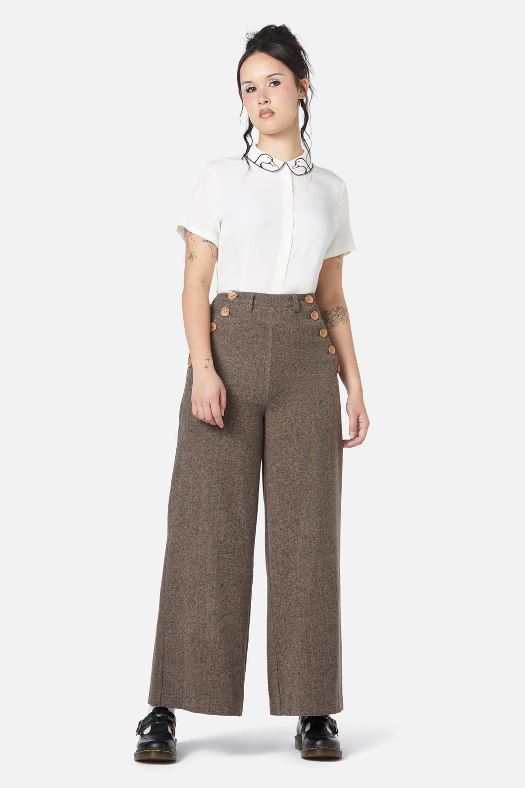 Dangerfield - Duck Off Pant - brown