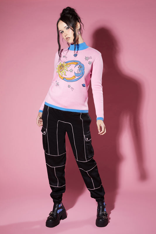 Dangerfield - Solar Soulmates Skivvy - pink