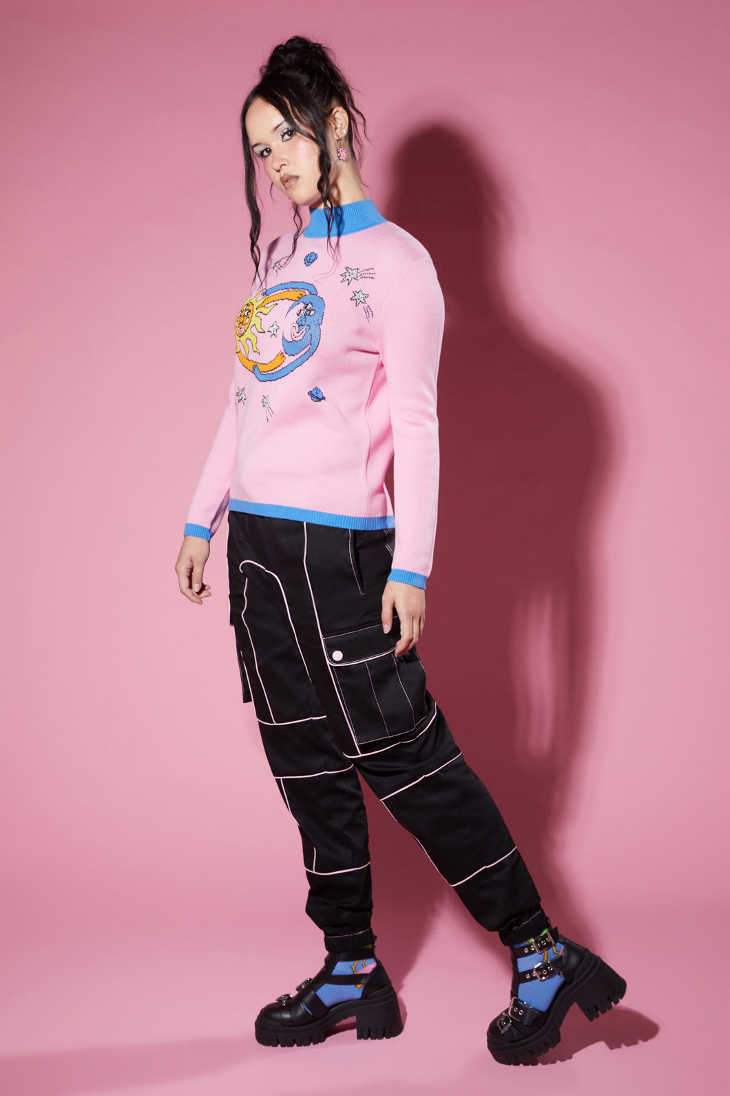 Dangerfield - Solar Soulmates Skivvy - pink