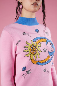 Dangerfield - Solar Soulmates Skivvy - pink