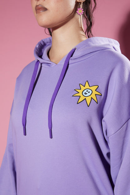 Dangerfield - Besties Celestial Hoodie - purple
