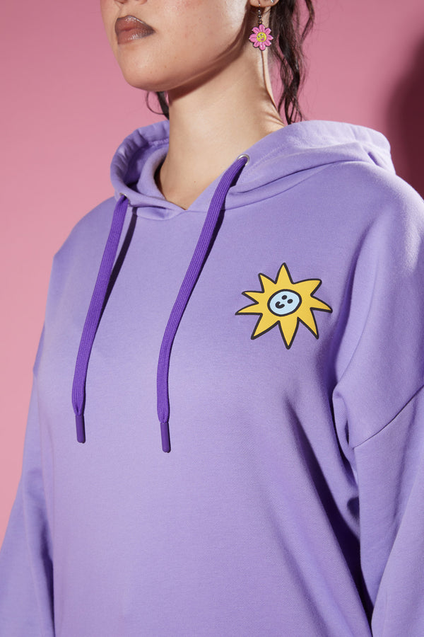 Dangerfield - Besties Celestial Hoodie - purple