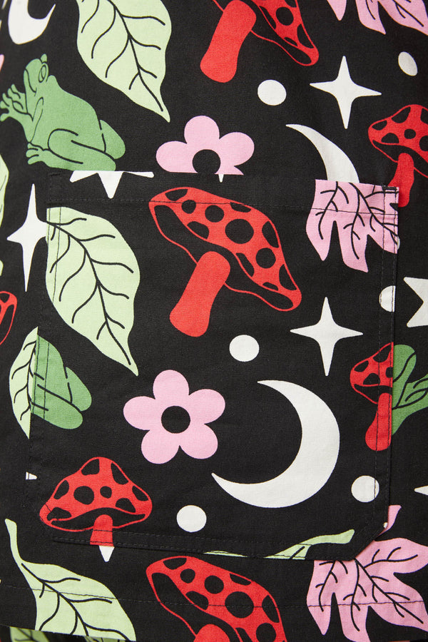 Love Scrubs - Toadstool Scrub Set - black
