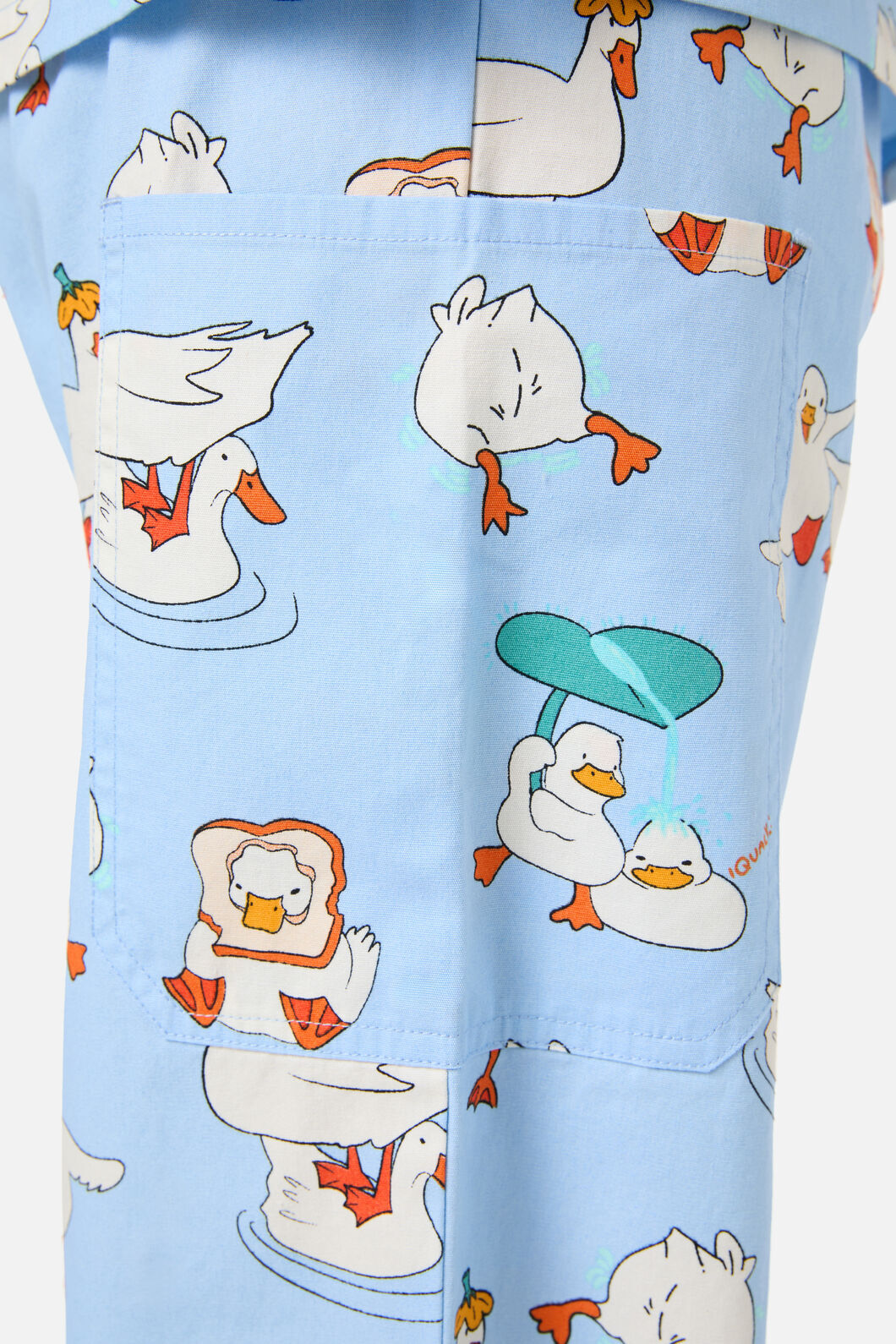 Dangerfield - Puddle Duck Scrub Set - blue