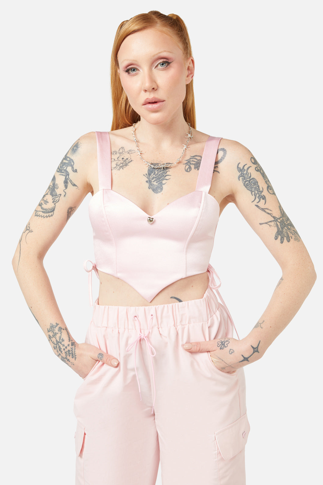 Dangerfield - Slumber Party Corset - pink