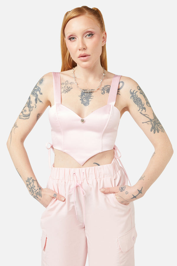 Dangerfield - Slumber Party Corset - pink